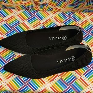 BNWOB Vivaia Points black 41EU 10US